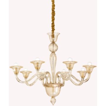 Ideal Lux BRIGITTA 199412 żyrandol 8x40W/E14   ip20