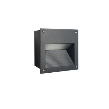 Norlys Namsos 5011GR oprawa ścienna do zabudowy 1x6,9W/LED 960lm 4000K IP65