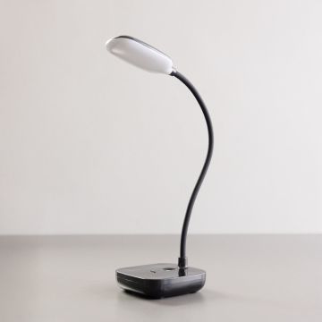 Zuma Line BIURKOWA 1961-BK lampka biurkowa 1x7W/LED 182lm 3000/4500/6000k 