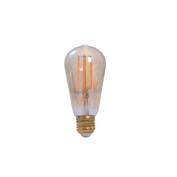 AZzardo WiFi E27 7W CCT Amber glass EDISON AZ3210 żarówka LED 1x7W/E27 IP20 1800K-5000K