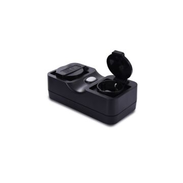 AZzardo WiFi Power Strip 16A Double IP44 AZ3223 listwa zasilająca  IP44 