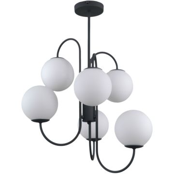 Italux Gela PND-5500-6-BK żyrandole 6x5W/G9 IP20 