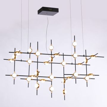 Italux Provenza MD18001067-30A BG lampa wisząca 30x72W/LED IP20 3000K