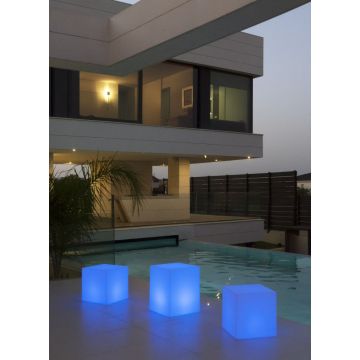 New Garden CUBY 3195 lampa stojąca 1x5W/LED 600lm 6000k ip65