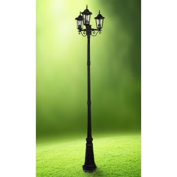 Polux LIGURIA-LT 313423 latarnia 3x20W/E27 IP43 