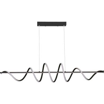 Zuma Line ESERO MS902-BK lampa wisząca 1x60W/LED 3200lm 4000k ip20