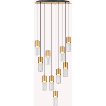 Zuma Line IGGLY DU31909A/50W lampa wisząca 1x50W/LED 1831lm 3000/4500/6500k ip20