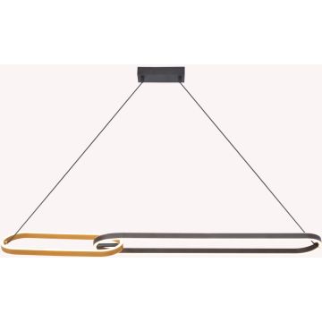 Zuma Line RAVON P241145502A lampa wisząca 2x40W/LED 2200lm 3000k ip20