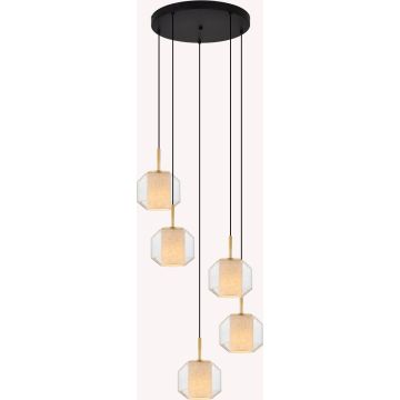 Zuma Line SOLIX DU32201A/5L lampa wisząca 5x25W/E27   ip20