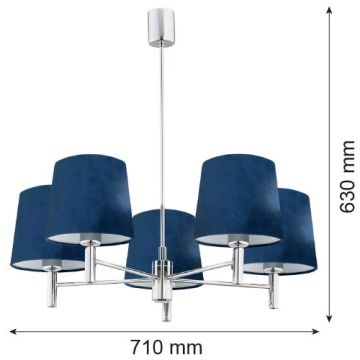 Argon BOLZANO 2074 żyrandol 5x15W/E27  IP20
