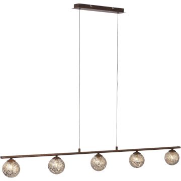 Paul Neuhaus GRETA 2040-48 lampa wisząca 5x40W/G9   ip20