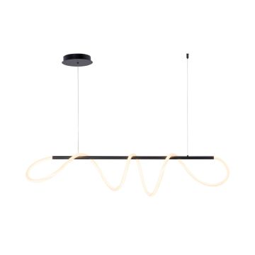 Zuma Line BALBO 20006PM-BK lampa wisząca 1x45W/LED 3000K|4000K|6000K IP20