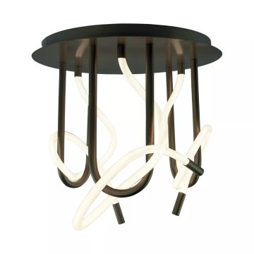 ZumaLine BALBO 2023573-BK lampa sufitowa 1x45W/LED 3000K|4000K|6000K IP20 3830lm