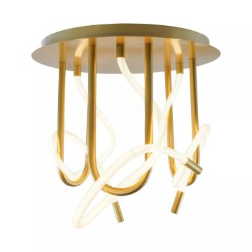 ZumaLine BALBO 2023573-GD lampa sufitowa 1x45W/LED 3000K|4000K|6000K IP20 3850lm