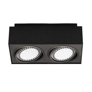 Zuma Line BOXY 20075-BK oprawa natynkowa 2x15W/GU10 