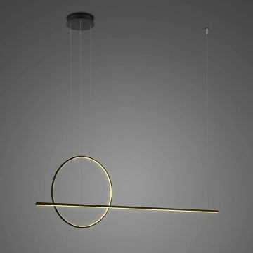 Altavola Design Linea No.2 LA087/PX120_40_3k_39W_black lampa wisząca 2x39W/LED 2350lm 3000K IP44