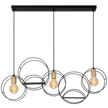 Lucide CIRCLE 21425/03/30 lampa wisząca 3x40w/e27   ip20