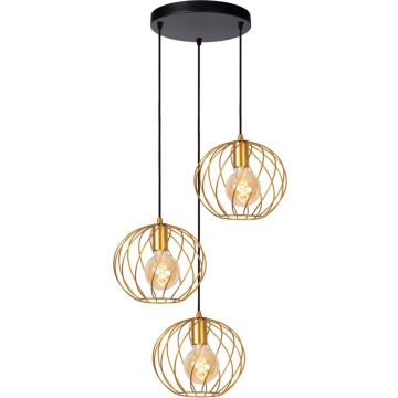 Lucide DANZA 21428/13/02 lampa wisząca 3x40w/e27   ip20