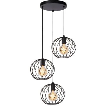 Lucide DANZA 21428/13/30 lampa wisząca 3x40w/e27   ip20
