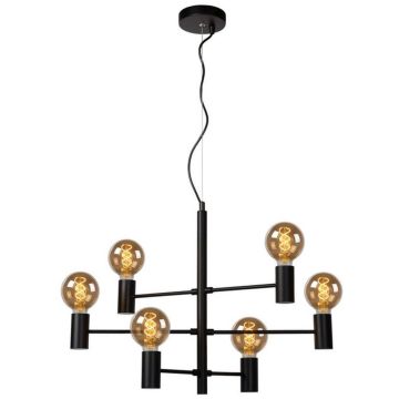 Lucide LEANNE 21421/06/30 lampa wisząca 6x60w/e27   ip20