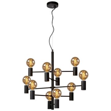 Lucide LEANNE 21421/10/30 lampa wisząca 10x60w/e27   ip20