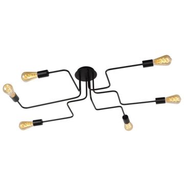 Lucide LESTER 21112/06/30 lampa sufitowa 6x40w/e27   ip20