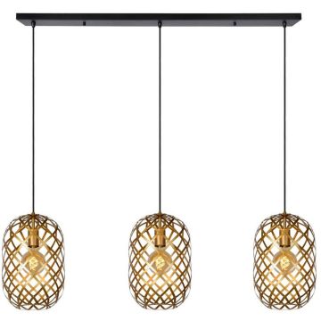 Lucide WOLFRAM 21417/03/02 lampa wisząca 3x60w/e27   ip20