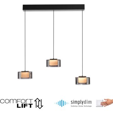 Paul Neuhaus RIKA 2113-18 lampa wisząca 3x20W/LED 2850lm 3000k ip20