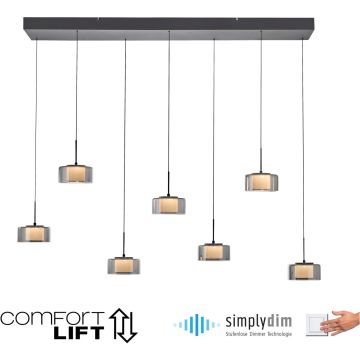 Paul Neuhaus RIKA 2115-18 lampa wisząca 7x61W/LED 7350lm 3000k ip20