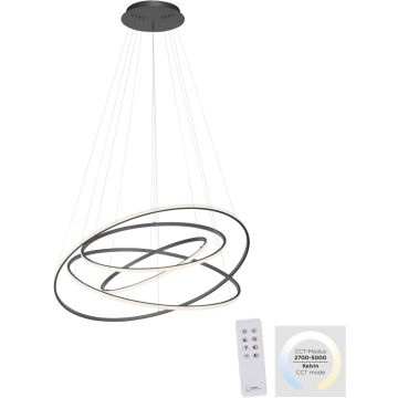 Paul Neuhaus TESSARA 2124-13 lampa wisząca 1x97W/LED 2800lm 2700-5000k ip20