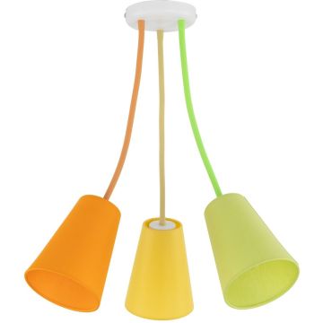 TK Lighting WIRE COLOUR 2106 plafon sufitowy 3x60W/E27 