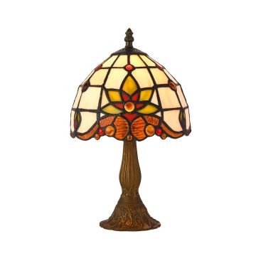 Prezent TIFFANY XVII. 221 lampka stołowa 1x40W/E14 IP20