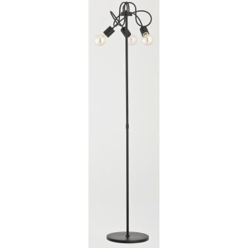 Alfa TANGO BLACK 23179 lampa podłogowa 3x60W/E27 