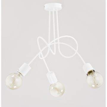Alfa TANGO WHITE 23613 plafon sufitowy 3x60W/E27 