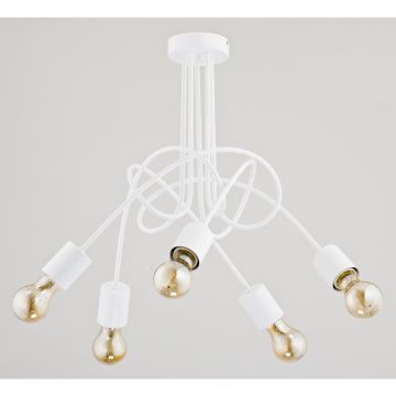 Alfa TANGO WHITE 23615 plafon sufitowy 5x60W/E27 