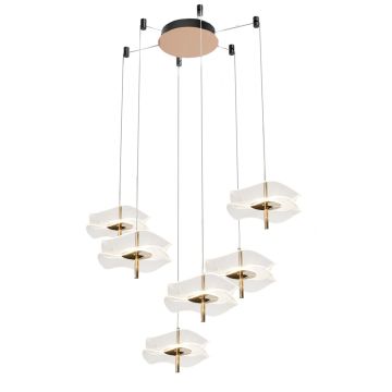 Altavola Design Mariposa LA102/CO6 lampa wisząca 6x36W/LED 2160lm 3000K IP20
