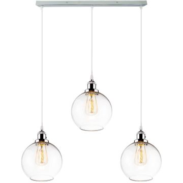 Altavola Design NEW YORK LOFT LA035/CL3_chrom lampa wisząca 3x40W/E27   IP20