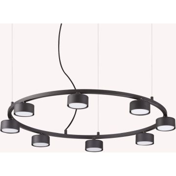 Ideal Lux MINOR 235547 lampa wisząca 8x9W/GX53   ip20