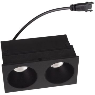 Maxlight MODULAR HM180 2L downlight wpuszczany 2x6w/led 400lm 3000k ip20