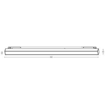 Zambelis MAGNETIC LED LIGHT 2089-27B reflektor szynowy 20W/led 1650lm 2700K IP20