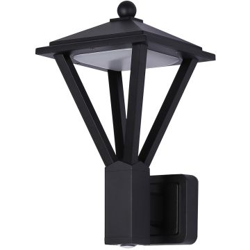 Italux Bons OWL-22474-BK kinkiet 1x12W+3W/LED 590lm 3000K IP54