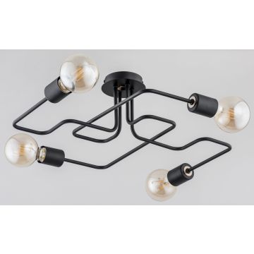 Alfa HOOK 24744 lampa sufitowa 4x60W/E27  