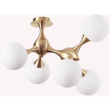 Ideal Lux NODI 241050 lampa sufitowa 5x28W/E14   ip20