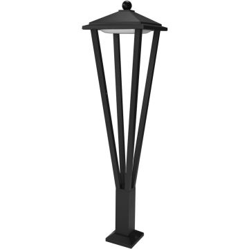 Italux Bons OFL-22474-L-BK lampa stojąca 1x12W/LED 590lm 3000K IP54
