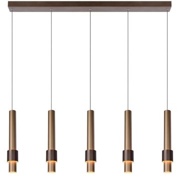 Lucide MARGARY 24402/30/96 lampa wisząca 5x4.3w/led 2300lm 2700k ip20