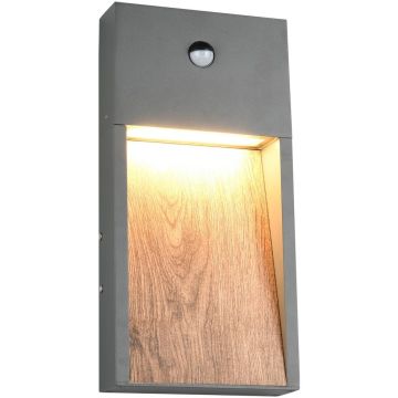 Trio SALMON - CZUJNIK RUCHU 246969135 246969135 kinkiet 1x11w/led 1200lm 3000k ip44