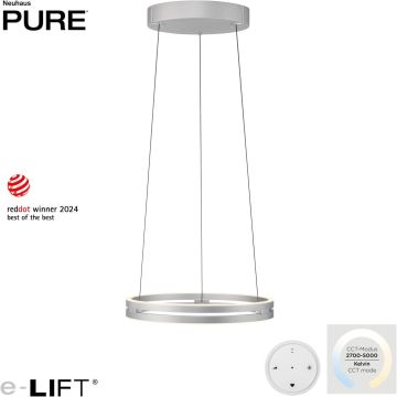 Paul Neuhaus PURE E-LOOP 2550-95 lampa wisząca 2x50W/LED 4100lm 2700-5000k ip20