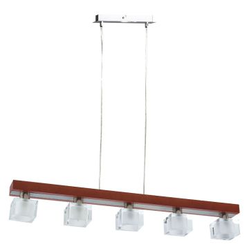 Prezent OMEGA 25070 lampa wisząca 5x40W/G9 IP20