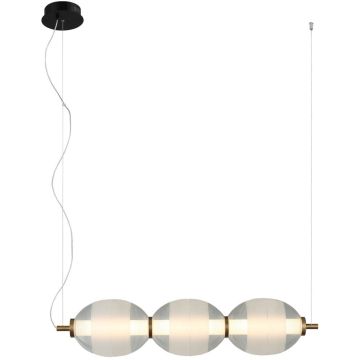 Italux Rinot PND-45372-3-WH-CL lampa wisząca 1x22W/LED 1200lm 3000K IP20