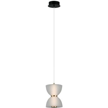 Italux Tica PND-83949-1-BK lampa wisząca 1x8W/LED 430lm 3000K IP20